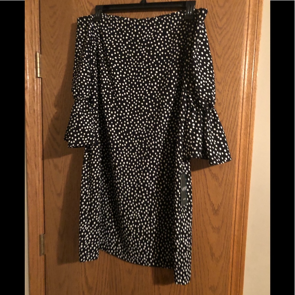 Ralph Lauren off shoulder dress